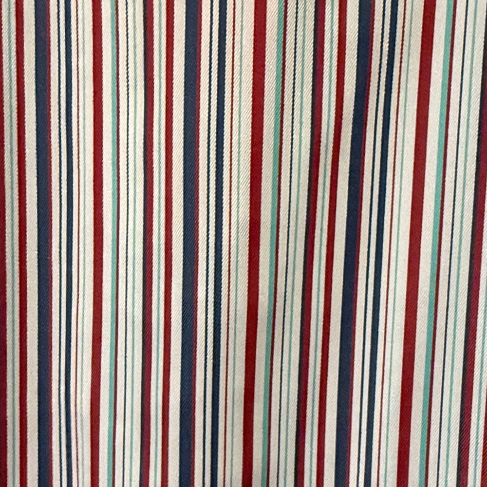 NWT Cinch Tencel Women's Striped Button-Up Shirt - Red, Blue, White - Picture 8 of 16